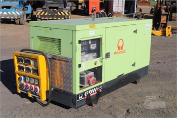 2008 PRAMAC GBW65 Used Stationary Generators for sale