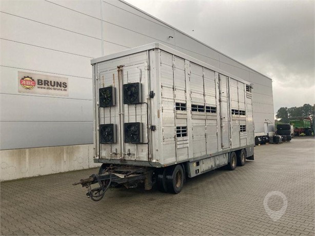 2007 FIEGE TEC AT 24/85 Used Livestock Trailers for sale