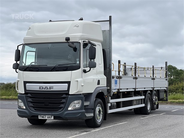 2017 DAF CF330 Used Pritschen LKW mit Bordwände zum verkauf