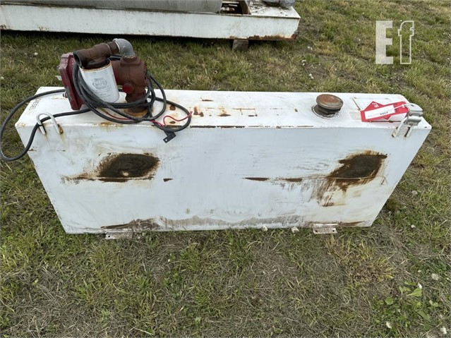 FUEL TANK WITH PUMP 100 GALLON Auctions | EquipmentFacts
