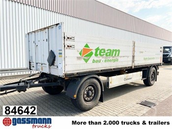 2013 KRONE AZP 18 AZP 18 Used Dropside Flatbed Trailers for sale