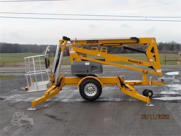 2020 HAULOTTE 3522A New Trailer-Mounted Boom Lifts for hire