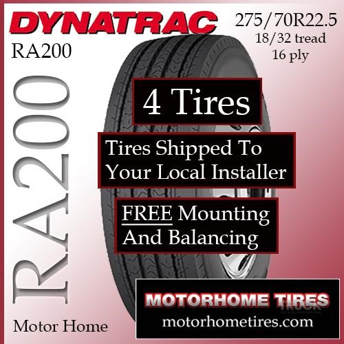 DYNATRAC 275/70R22.5 New Reifen LKW- / Anhängerkomponenten zum verkauf