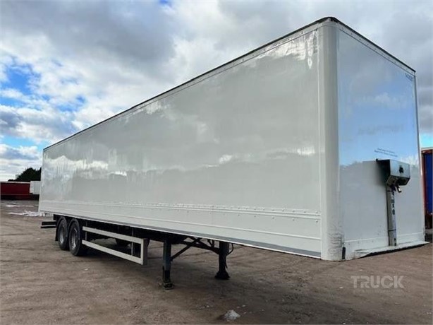 2012 MONTRACON 2012 4m refurbed tandem axle box trailers Used Kofferauflieger zum verkauf