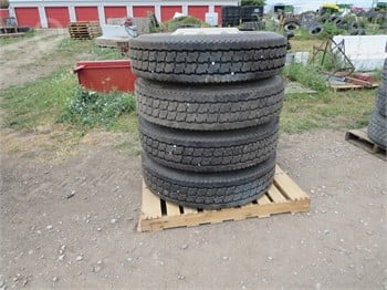 HERCULES 11R24.5 Used Tyres Truck / Trailer Components auction results