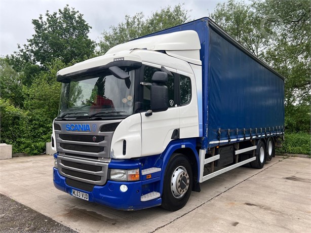 2014 SCANIA P320 Used Curtain Side Trucks for sale