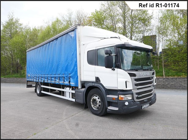 2017 SCANIA P250 Used Curtain Side Trucks for sale