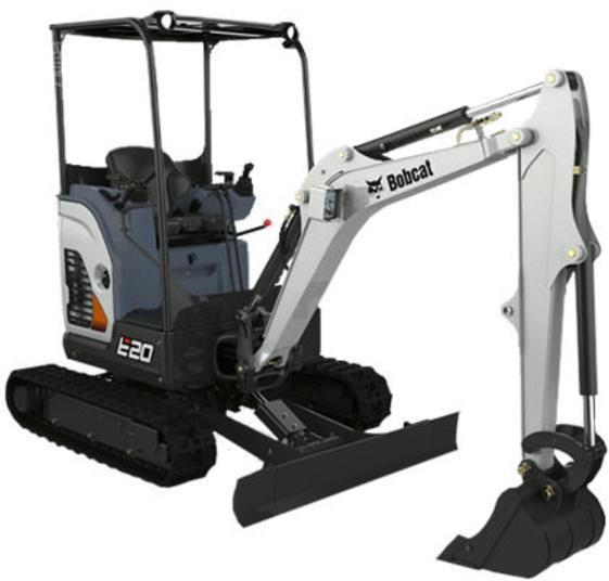BOBCAT E20 Used Mini (up to 12,000 lbs) Excavators for rent