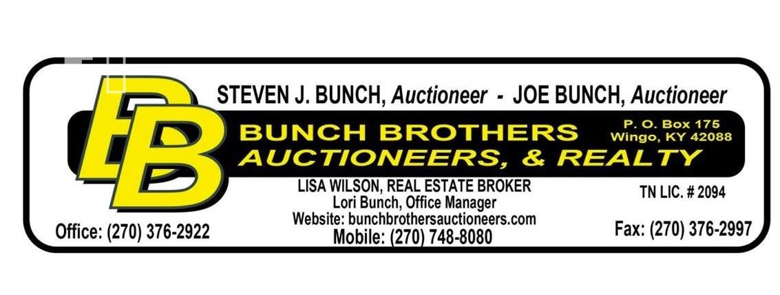 Bunch Brothers Auction logo