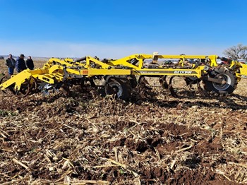 A 2024 Bednar Fenix FO 5004 Profi field cultivator in a field.