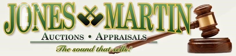 Jones & Martin Auctions logo