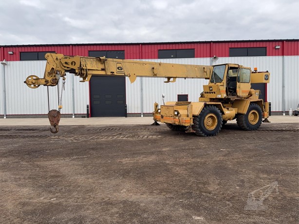 GROVE RT522 Used Rough Terrain Cranes auction results