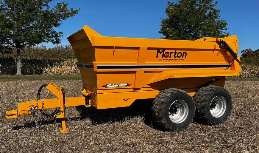 A 2026 Weberlane WLDT20 material handling trailer outdoors.