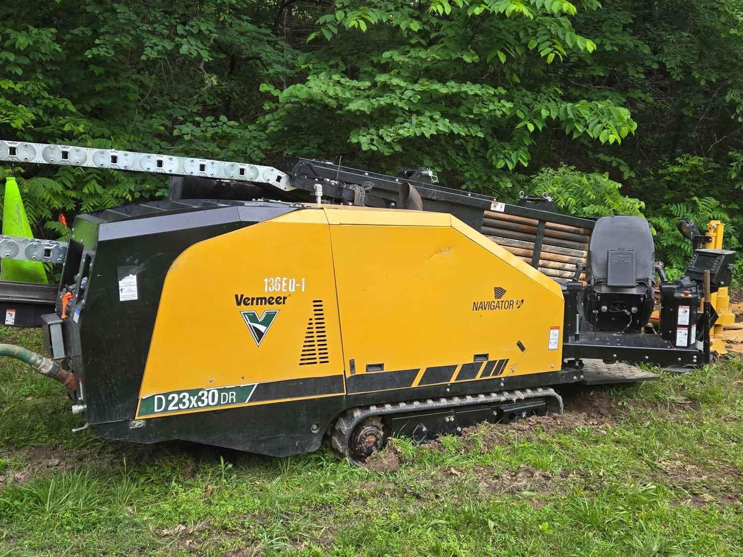A 2024 Vermeer Navigator D23X30DR S3 directional drill.