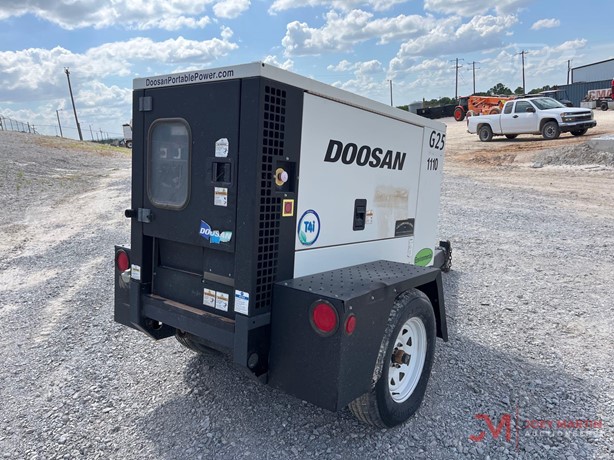 2012 DOOSAN G25 Used Towable Generators auction results
