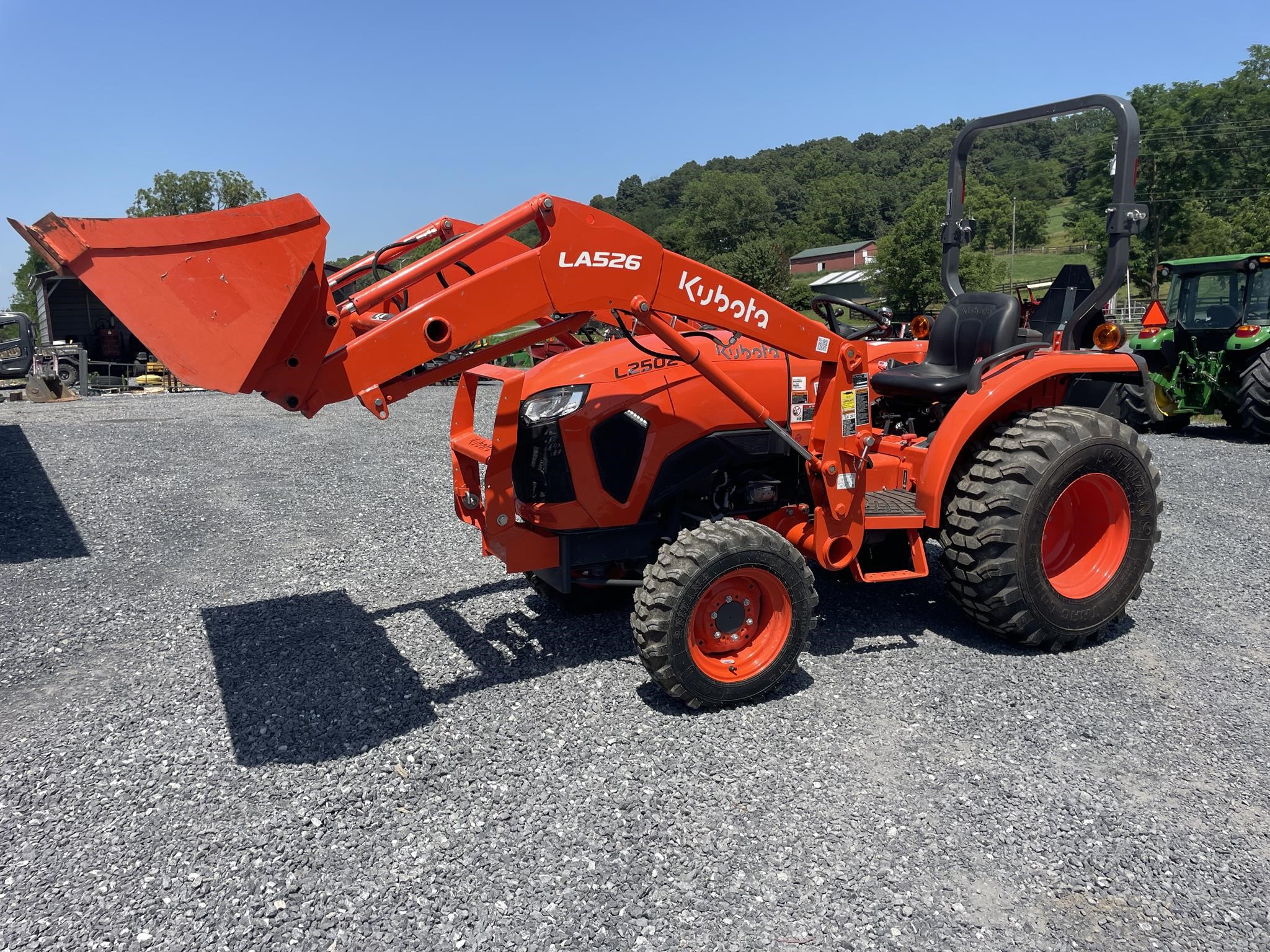 A 2024 Kubota L2502HST less-than-40 HP tractor.