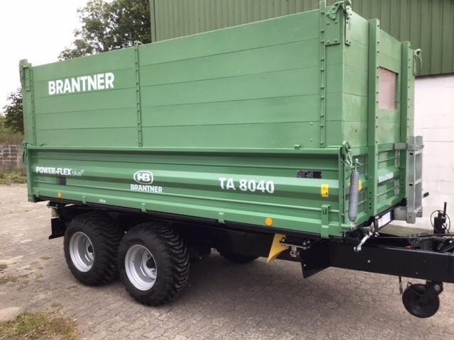 A 2023 Brantner TA8040 material handling farm trailer.