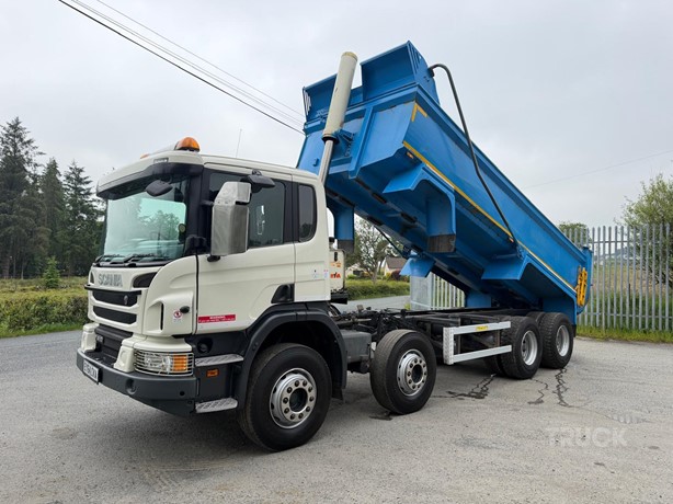 2014 SCANIA P410 Used Kipper zum verkauf