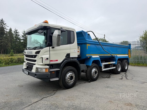 2014 SCANIA P410 Used Kipper zum verkauf