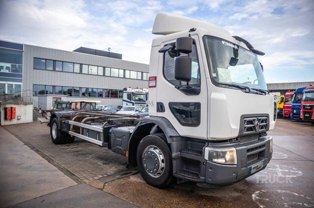 2015 RENAULT D19 Used LKW mit Wechselsystem zum verkauf