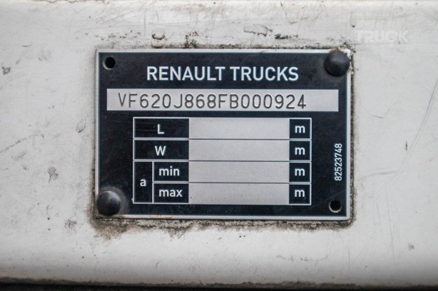 2015 RENAULT D19 Used LKW mit Wechselsystem zum verkauf