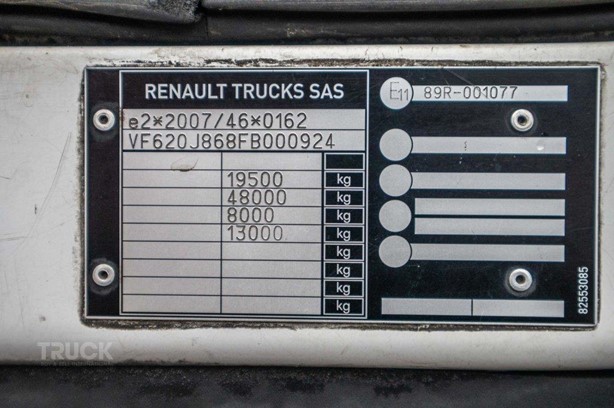 2015 RENAULT D19 Used LKW mit Wechselsystem zum verkauf