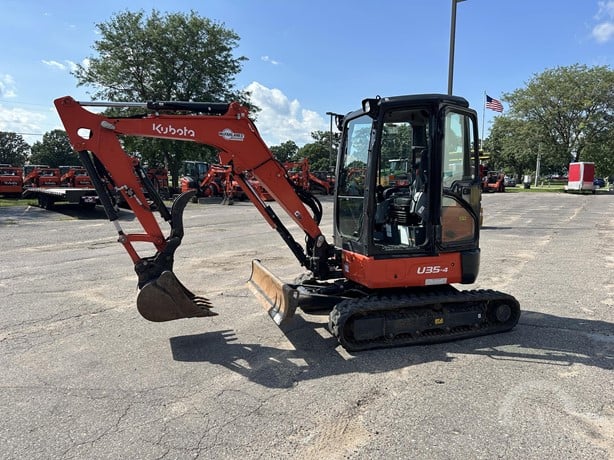 2025 KUBOTA U35-4 Used Mini Excavators upcoming auctions
