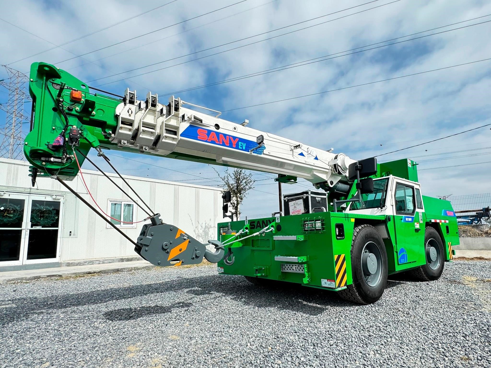 A 2025 Sany SIC130 carry-deck crane / pick-and-carry crane.