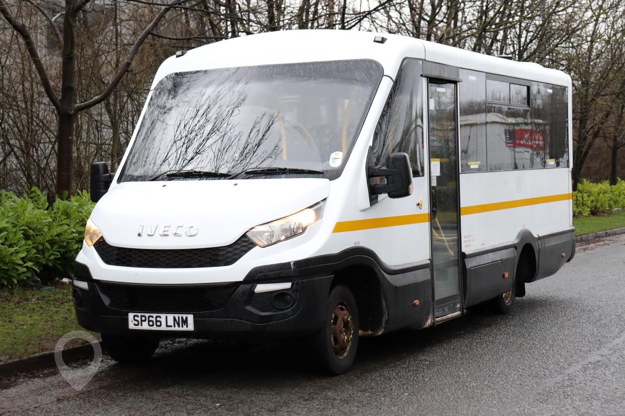 A 2016 Iveco Daily 50-150 Mobility Van sits on the side of a road.