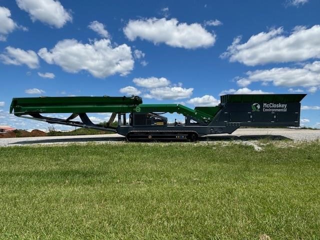 2026 McCloskey EF80 Conveyor in a grass field.