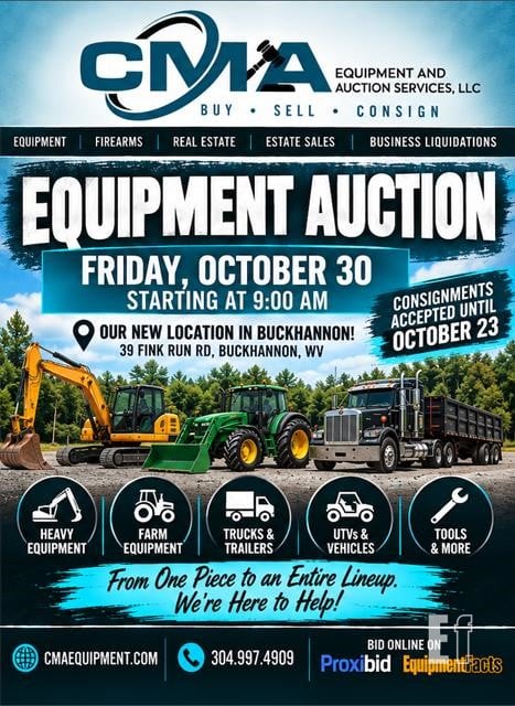 CMA Equipment & Auction Services logo