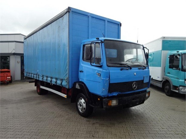 1991 MERCEDES-BENZ 814 Used Curtain Side Trucks for sale