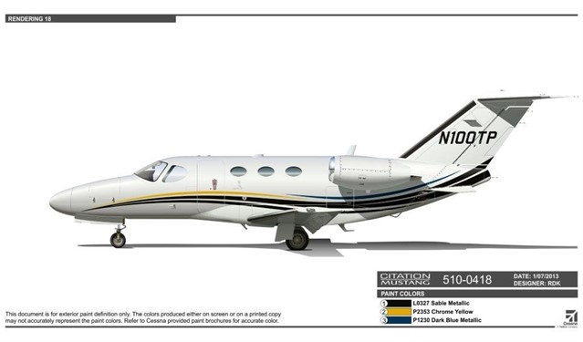 Controller Com 2012 Cessna Citation Mustang For Lease