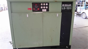 SULLAIR LS-120 Used Pneumatic Shop / Warehouse for sale