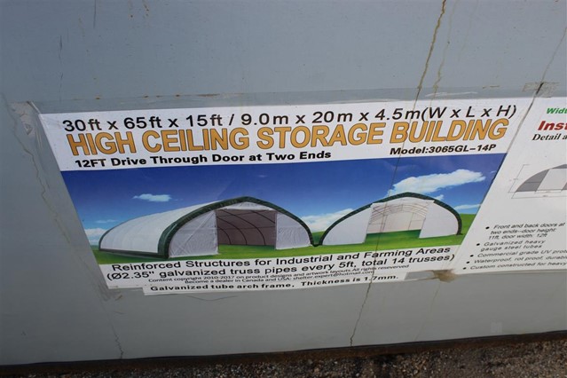 Marketbook Gt 30 X65 X15 High Ceiling Storage Building