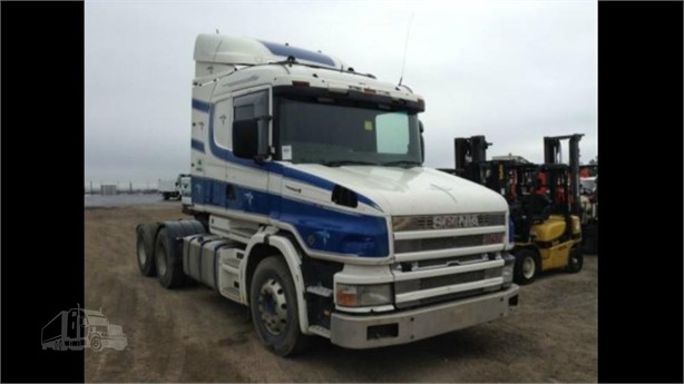 2000 SCANIA T144L460 Tractor with Sleeper for sale