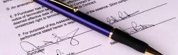 contract Sign contract
