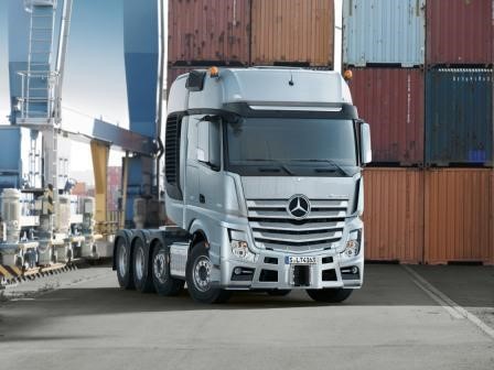 Mercedes Actros Brings the Big Hitters Home