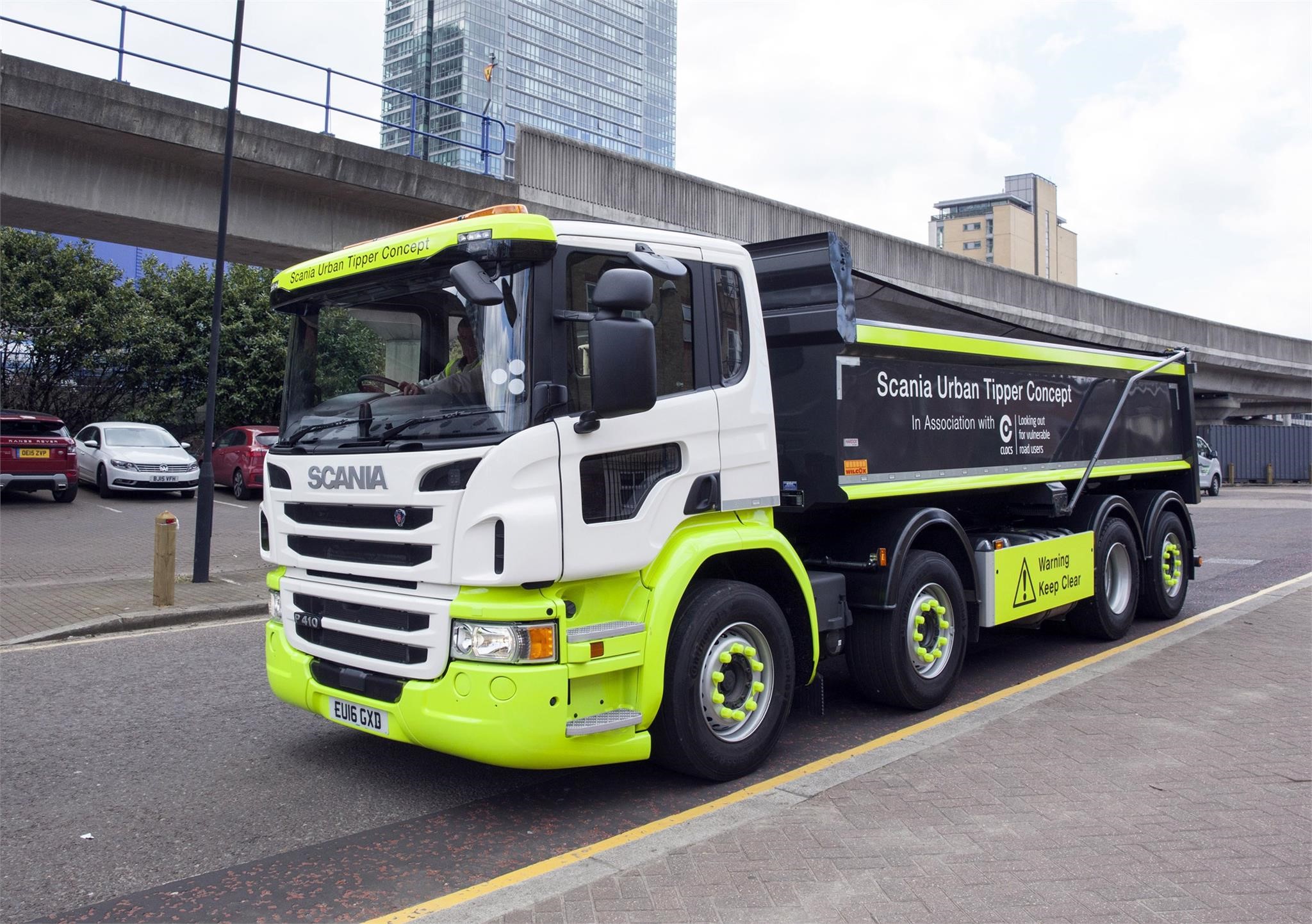 Scania Introduces Safe New Tipper Truck