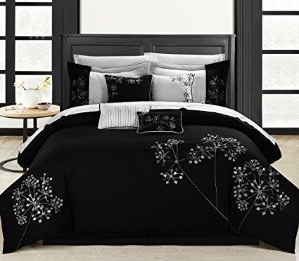 Marketbook Com Cy Chic Home Design Floral 8 Piece Comforter Set