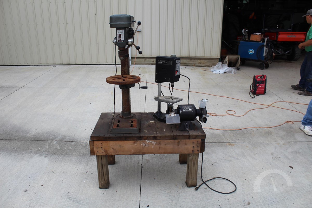 Auctiontime Com Rockwell Hdc Black Decker Drill Press Bench