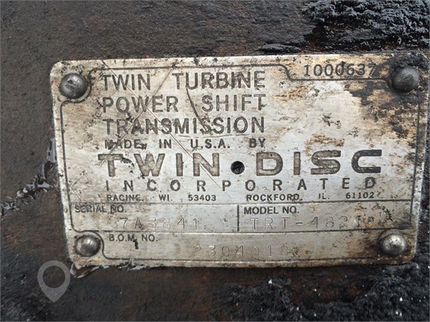 TWIN DISC TRT4821 Used Transmission Truck / Trailer Components for sale