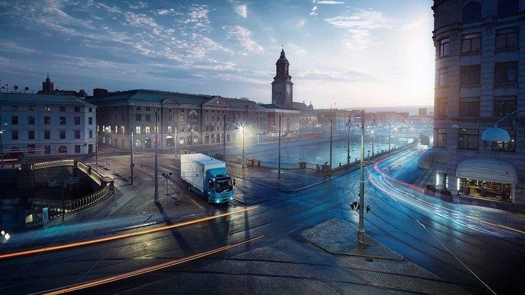 Volvo Unveils First Electric HGV