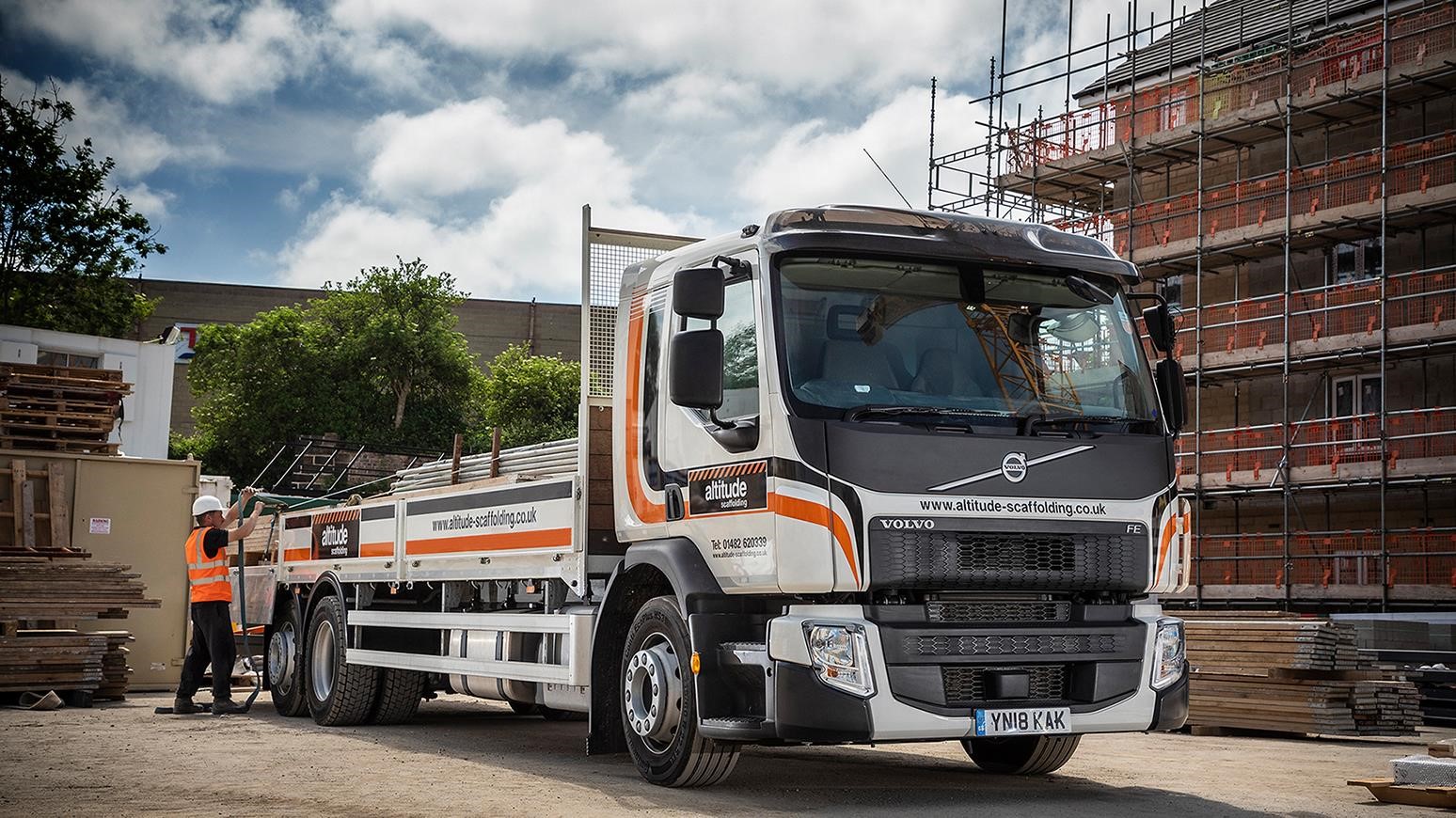 Altitude Scaffolding Adds To New Volvo FE Trucks To Its Fleet
