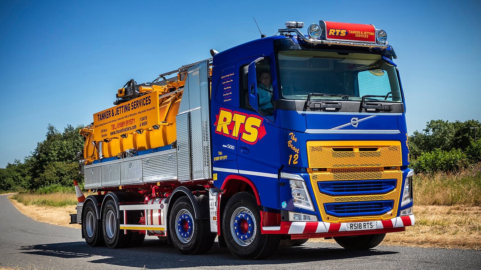 RTS Contractors Bolsters Fleet With New Volvo FH13 Rigid Tanker