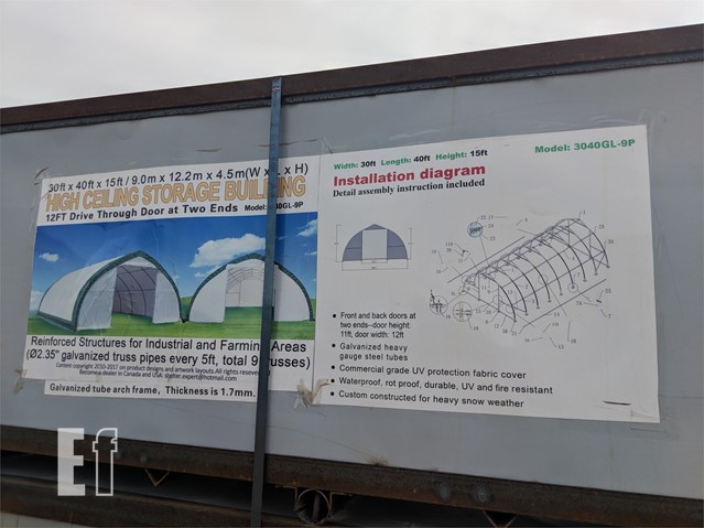 2018 30 X40 X15 High Ceiling Storage Building