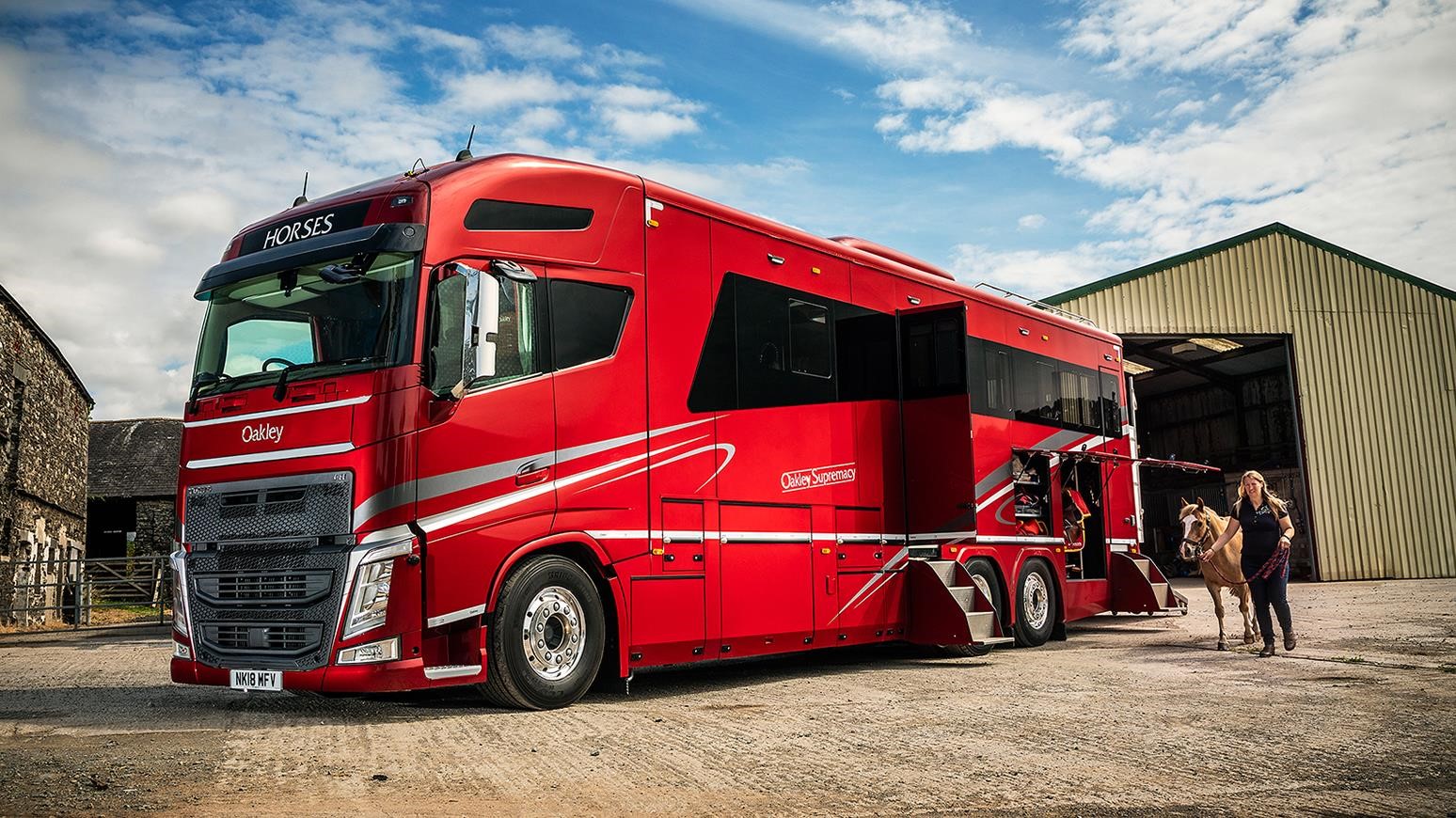 Wicks Group Puts New Volvo FH-460-Based Horsebox Into Operation