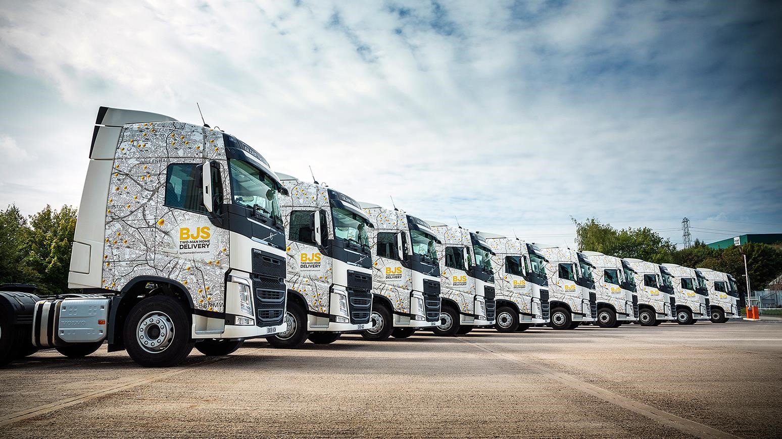 BJS Home Delivery Expands Fleet With Ten New Volvo FH 6x2 Trucks