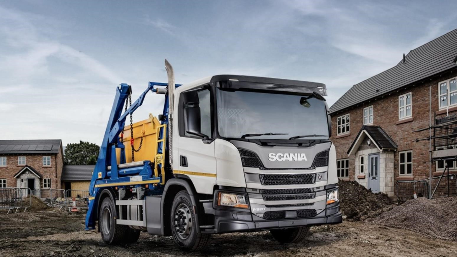 Scania Launches New P-Series Skiploader With Hyva NG2012XL Bodywork