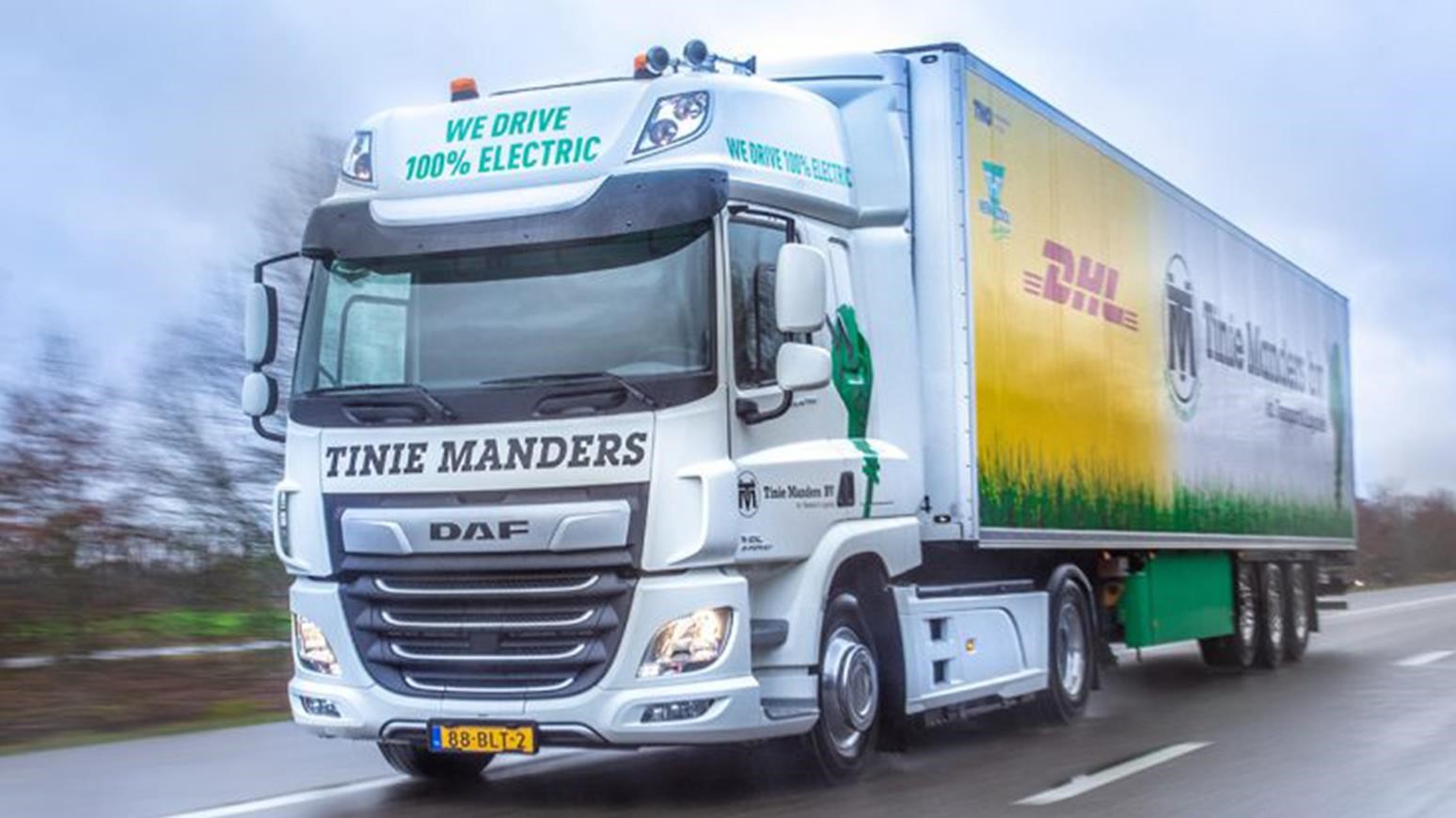 DAF Delivers Its Second CF Electric Truck To Dutch Transport Company